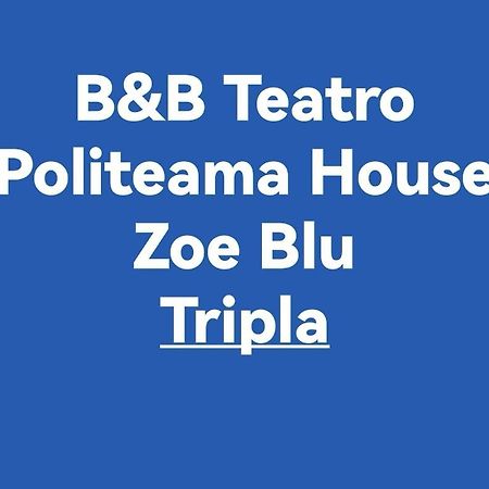 Paleemo Centro Zoe Blu Palermo Exterior foto